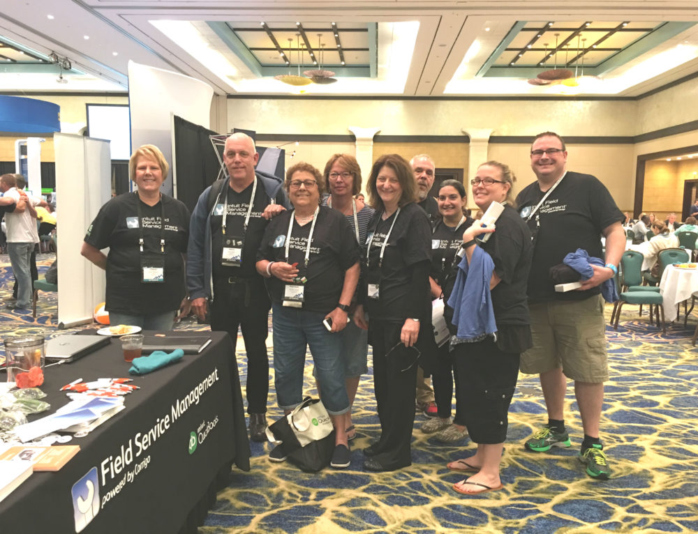 AHRExpo Booth 7250 Corrigo Work Order Network, QuickBooks, and Field