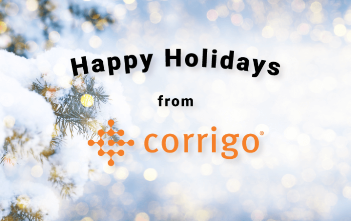 Happy Holidays from Corrigo
